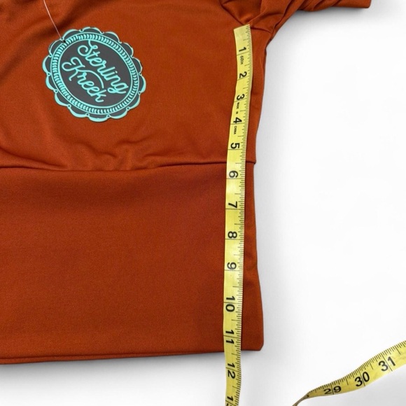 Sterling Kreek On the Horizon One Shoulder Blouse Top Womens XS Festival Cowgirl - Picture 6 of 6